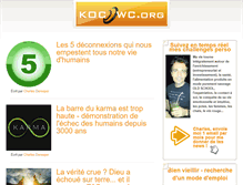 Tablet Screenshot of kocwc.org